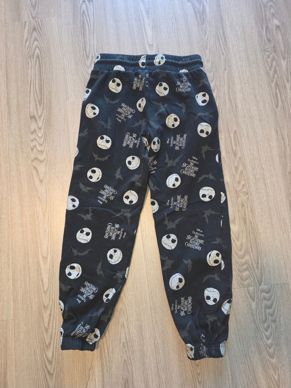 Disney Black Jack Skellington Allover Print Joggers